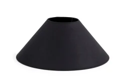Circum, Lampshade, Black, Conical, 45 Cm