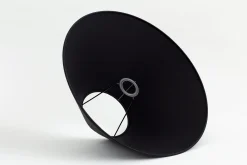 Circum, Lampshade, Black, Conical, 45 Cm