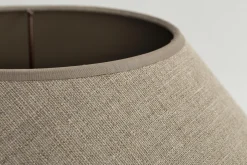 Circum, Lampshade, Natural And Silver, Conical, 55 Cm