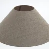 Circum, Lampshade, Natural And Grey, Conical, 45 Cm