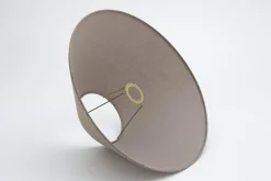 Circum, Lampshade, Natural And Grey, Conical, 45 Cm