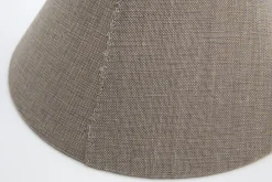 Circum, Lampshade, Natural And Grey, Conical, 45 Cm