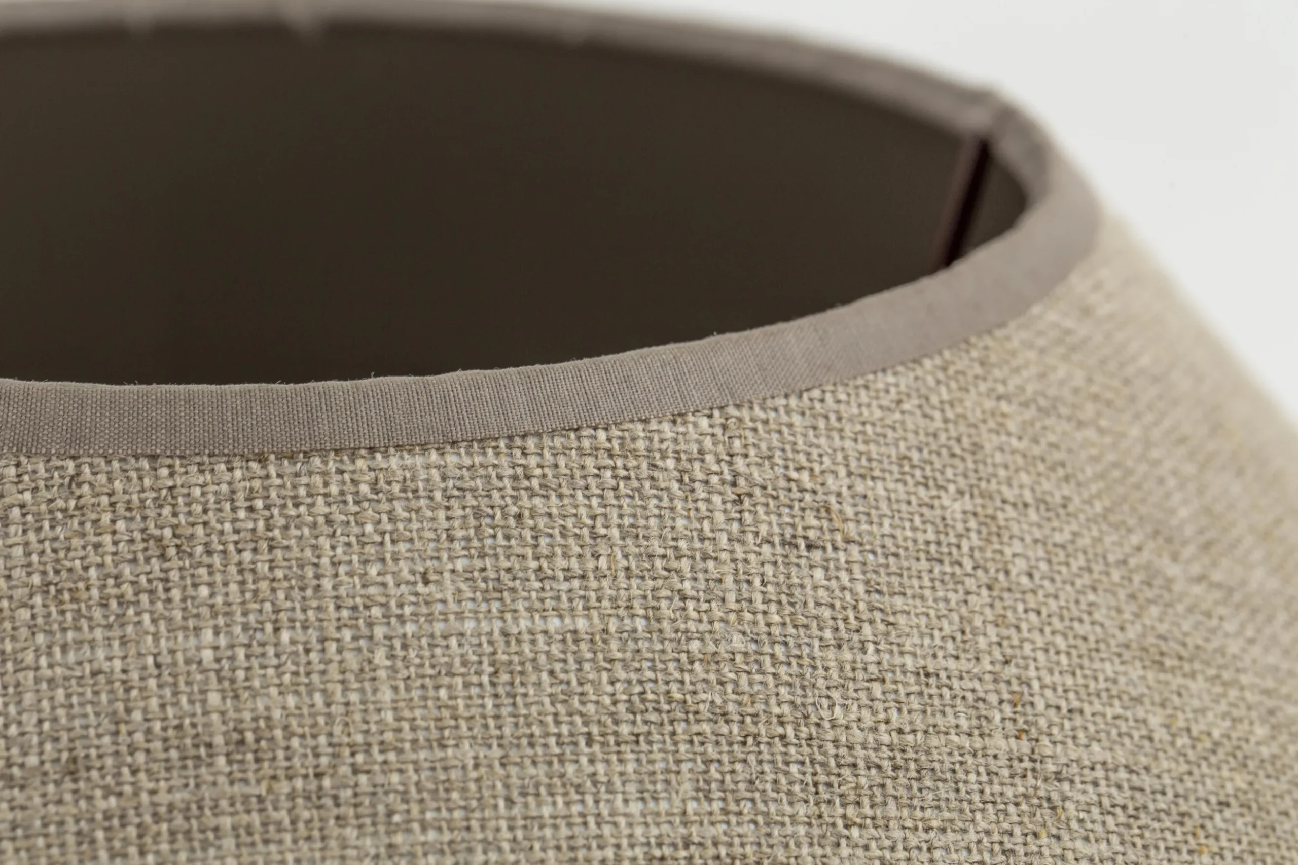 Circum, Lampshade, Natural And Silver, Conical, 45 Cm