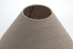 Circum, Lampshade, Natural And Grey, Conical, 30 Cm
