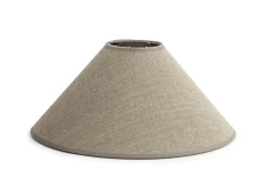 Circum, Lampshade, Natural And Silver, Conical, 30 Cm