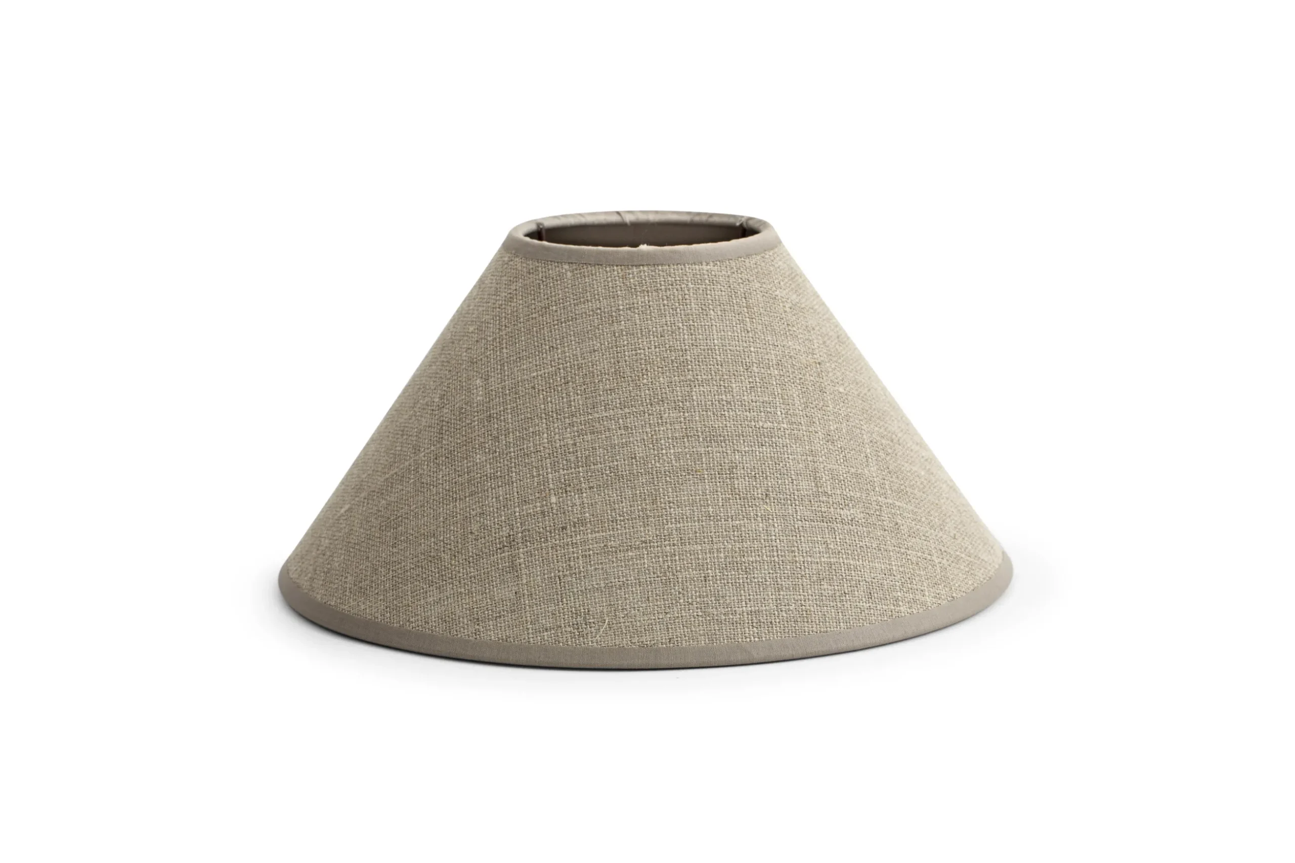 Circum, Lampshade, Natural And Silver, Conical, 23 Cm
