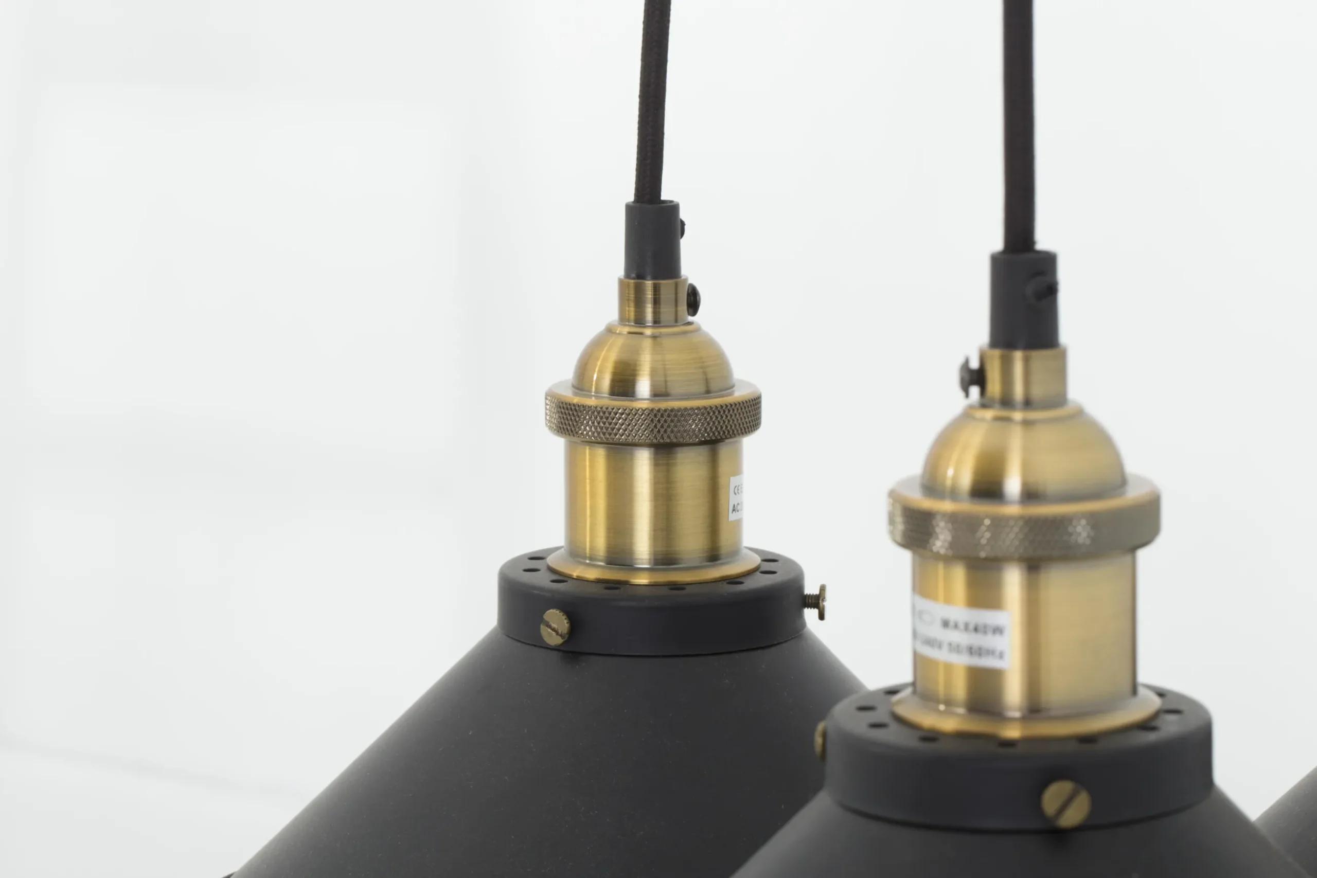 Cirino, Pendant Lamp, Black, 3 Shades