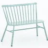Claire, Garden Bench, Retro Blue