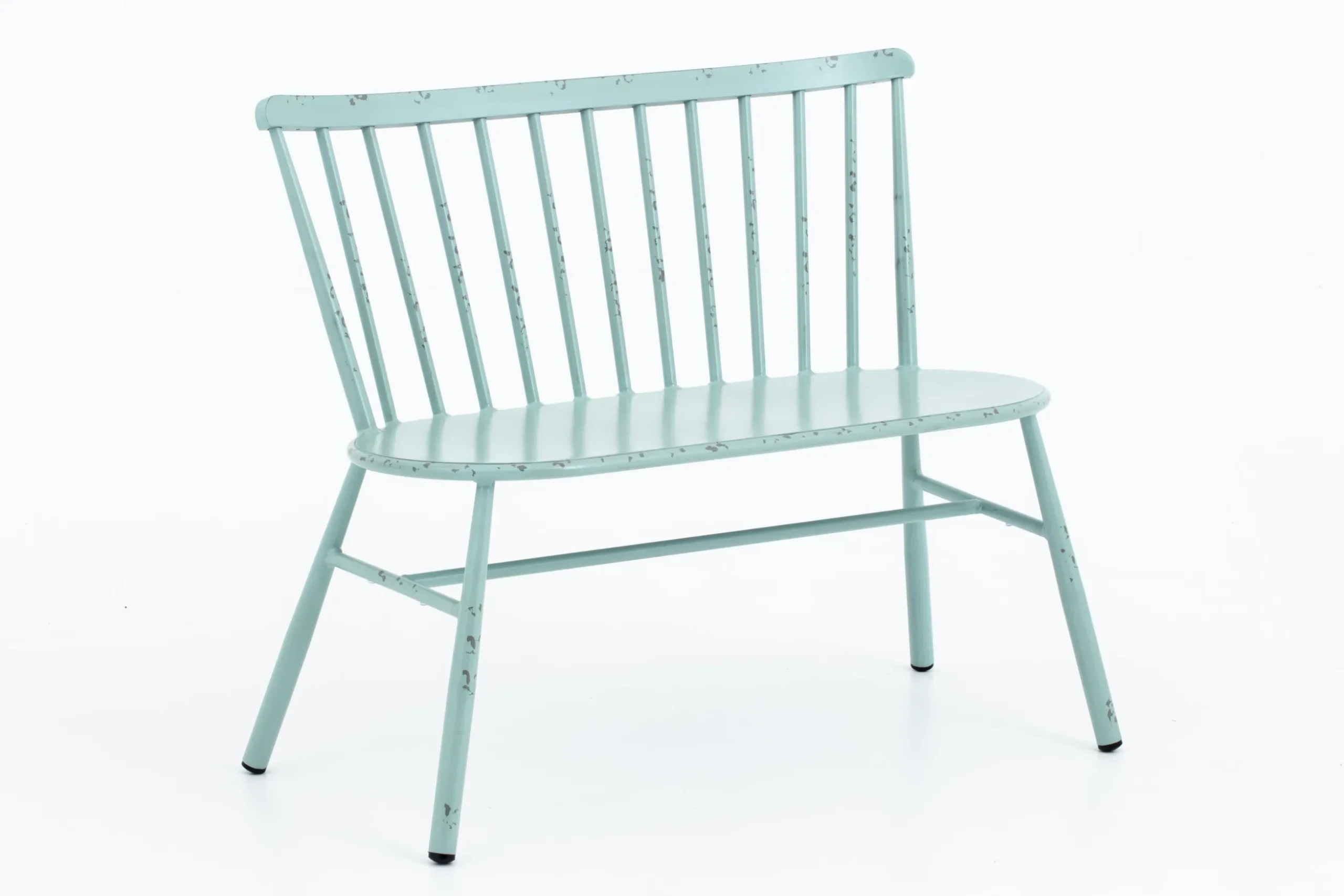 Claire, Garden Bench, Retro Blue