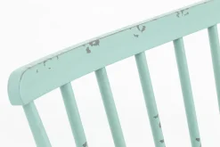 Claire, Garden Bench, Retro Blue
