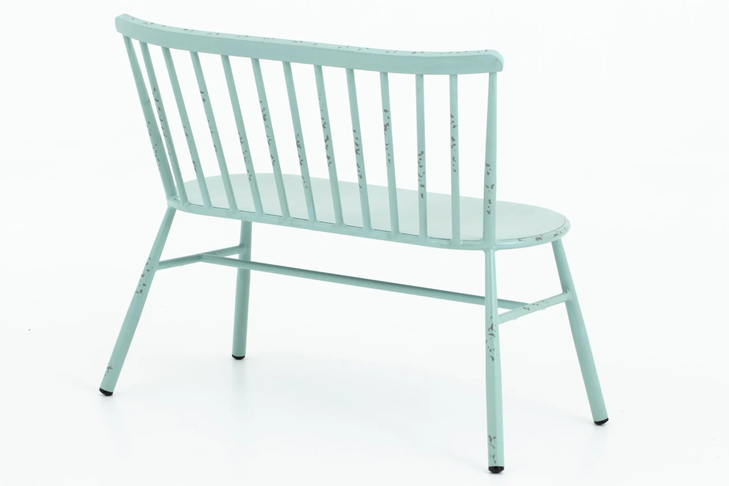 Claire, Garden Bench, Retro Blue