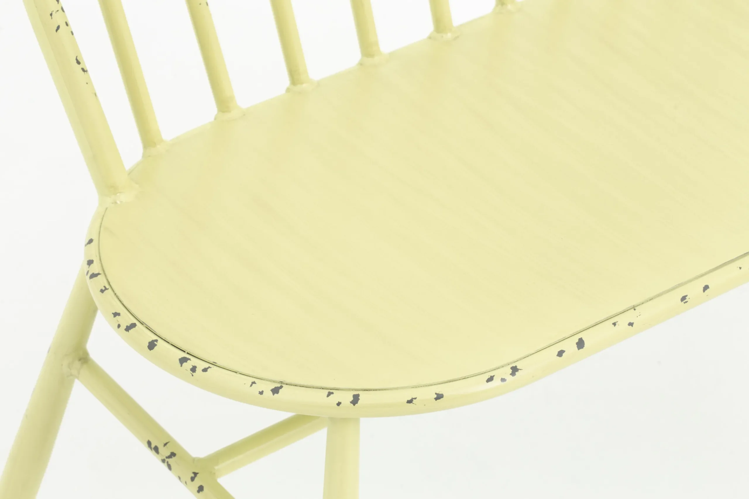 Claire, Garden Bench, Retro Yellow
