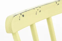 Claire, Garden Bench, Retro Yellow