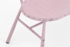 Claire, Garden Bench, Retro Pink