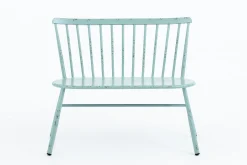 Claire, Garden Bench, Retro Blue