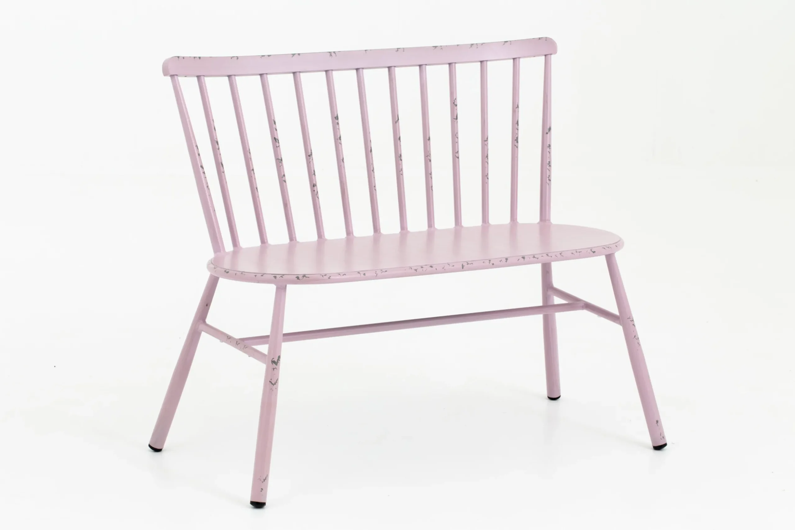 Claire, Garden Bench, Retro Pink