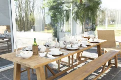 Clarcke, Garden Bench, Rectangular