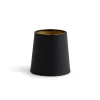 Clips, Lampshade, Black And Gold, Cylinder, 10 Cm
