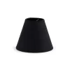 Clips, Lampshade, Black, Conical, 14 Cm