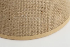 Clips, Lampshade, Jute, Conical, 14 Cm