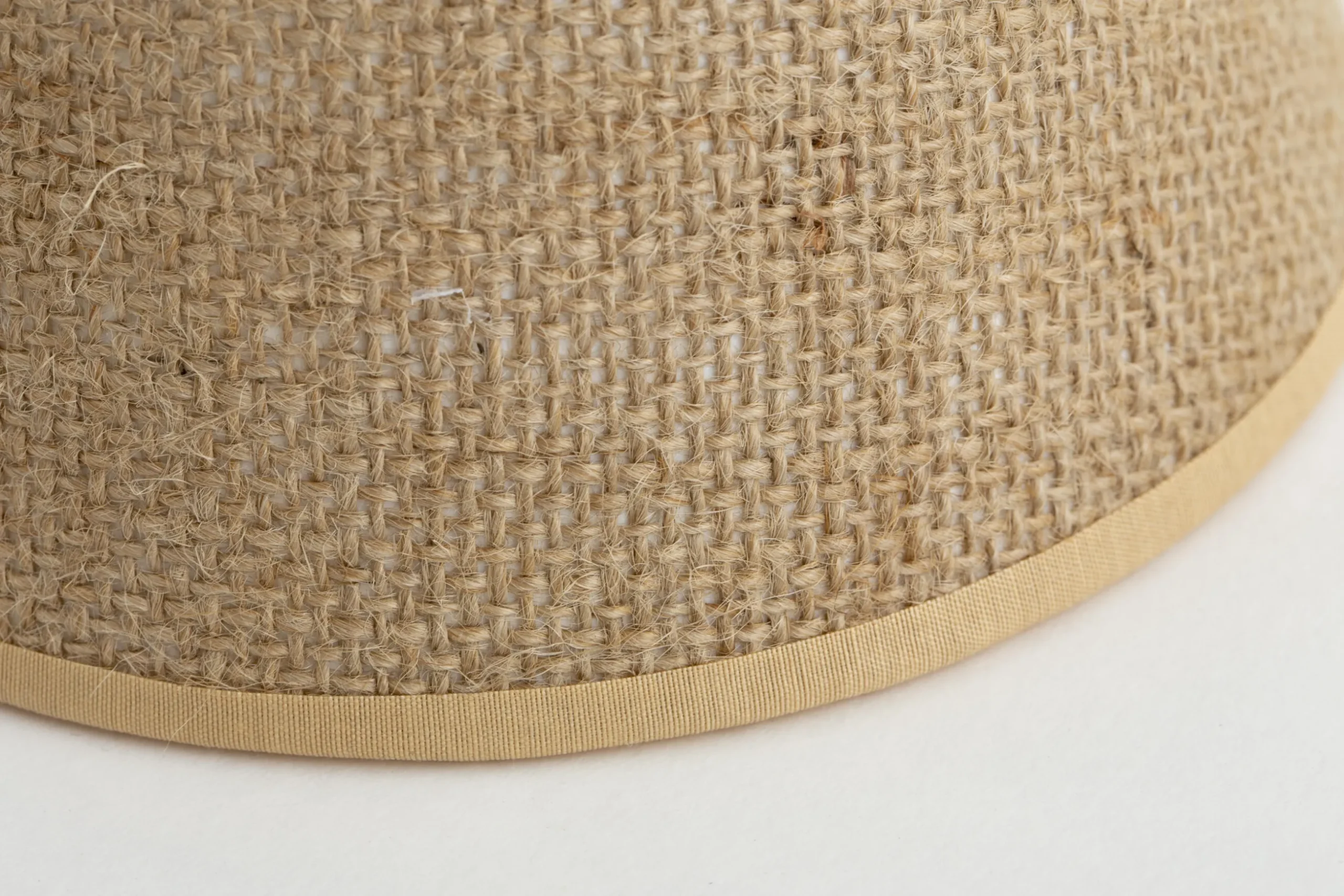 Clips, Lampshade, Jute, Conical, 14 Cm