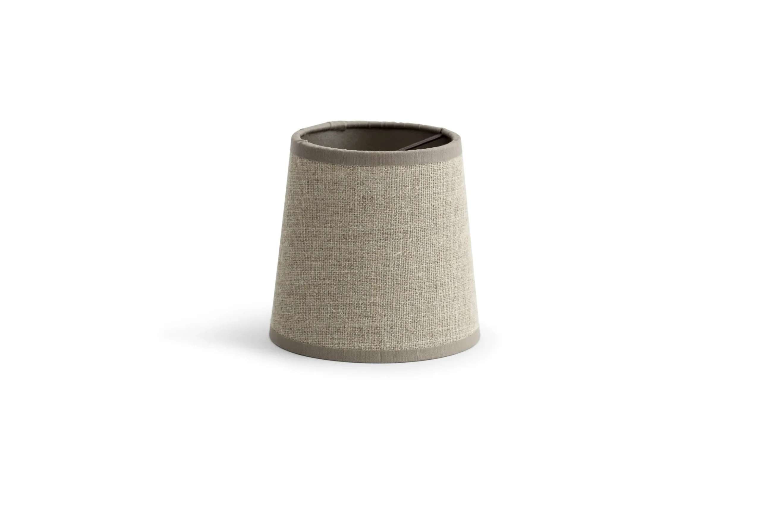 Clips, Lampshade, Natural And Silver, Cylinder, 10 Cm