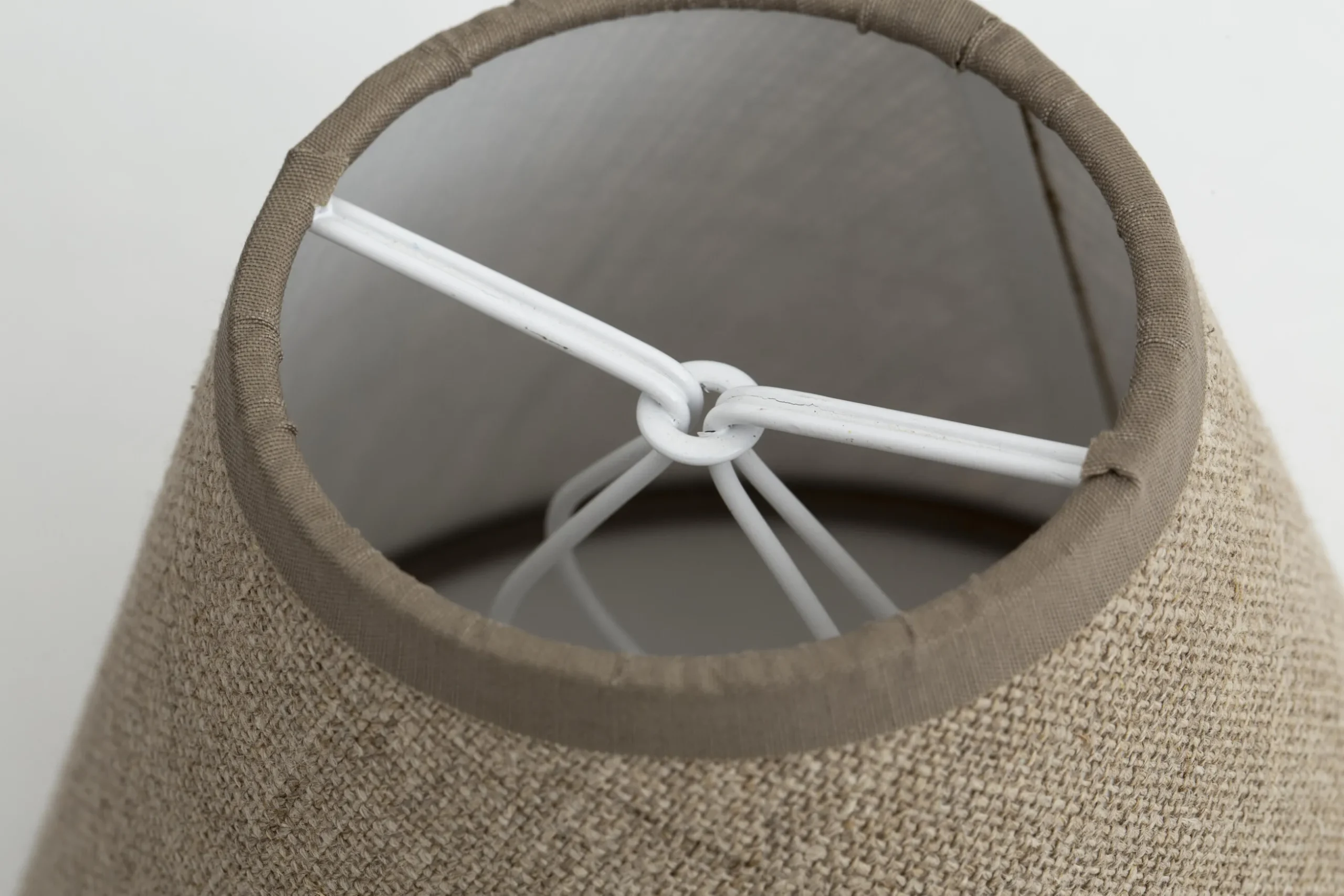 Clips, Lampshade, Natural, Conical, 14 Cm