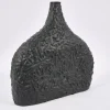 Corralee, Vase, Ceramic, Black, L