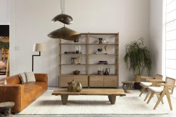 Cosi, Pendant Lamp, Antique Brass Finish, M