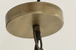 Cosi, Pendant Lamp, Antique Brass Finish, M