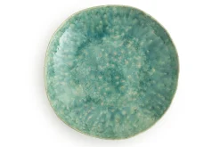 Cresta, Serving Bowl, Ceramic, Turquoise, Round, 37Cm