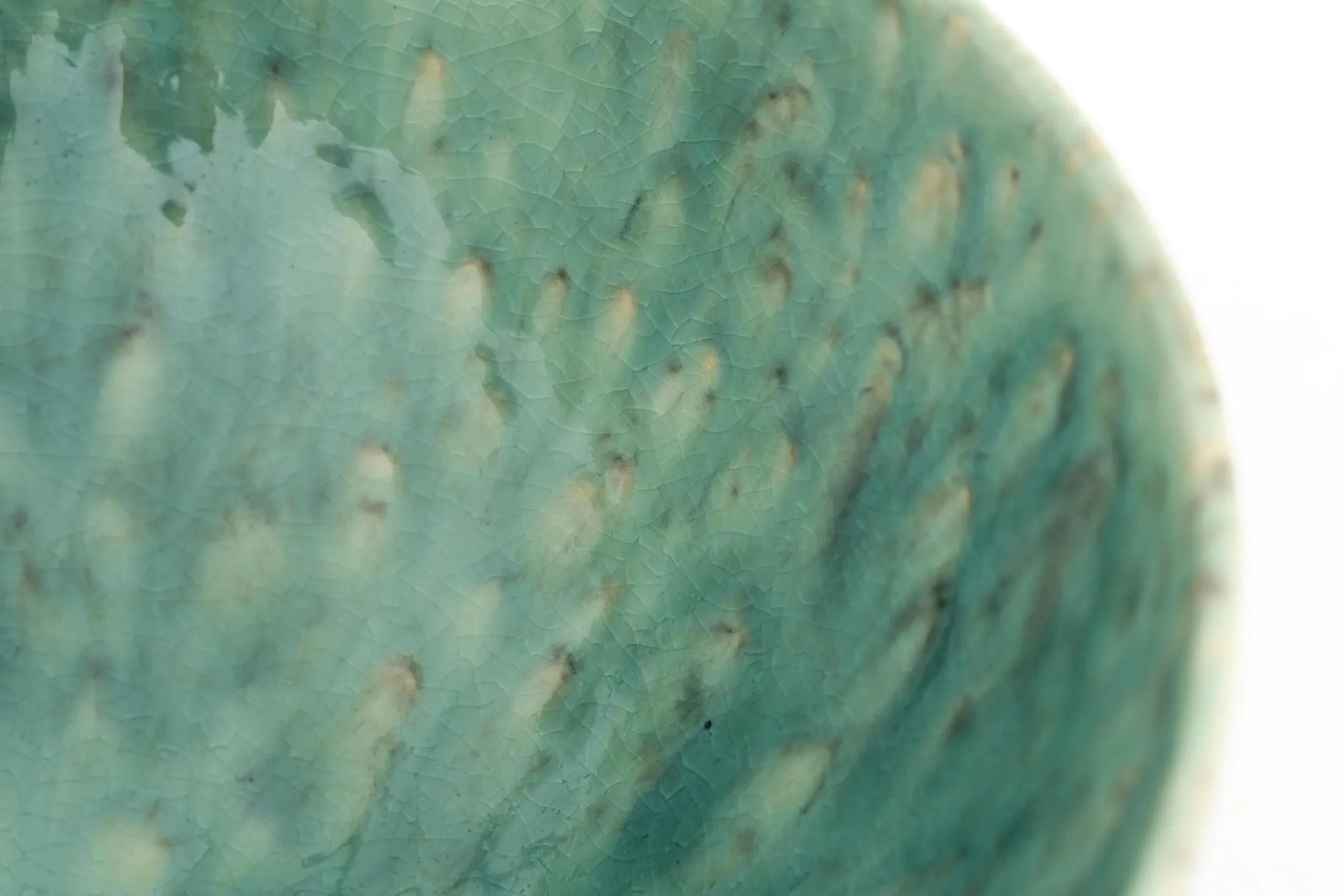 Cresta, Serving Bowl, Ceramic, Turquiose, Round, 24Cm