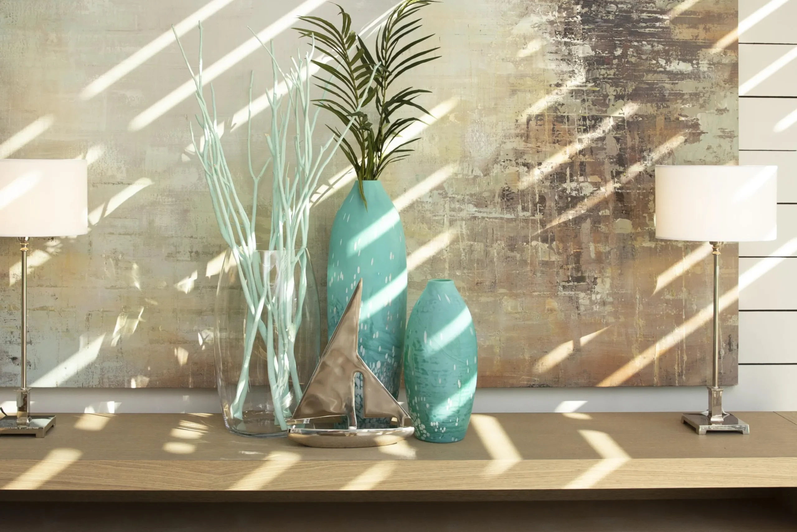 Dego, Vase, Glass, Turquoise, S
