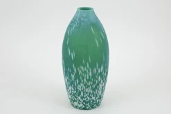 Dego, Vase, Glass, Turquoise, S