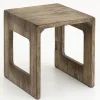 Dineen, Side Table, Wood, Brown, L
