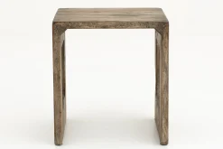 Dineen, Side Table, Wood, Brown, L