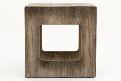 Dineen, Side Table, Wood, Brown, L