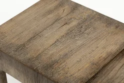 Dineen, Side Table, Wood, Brown, L