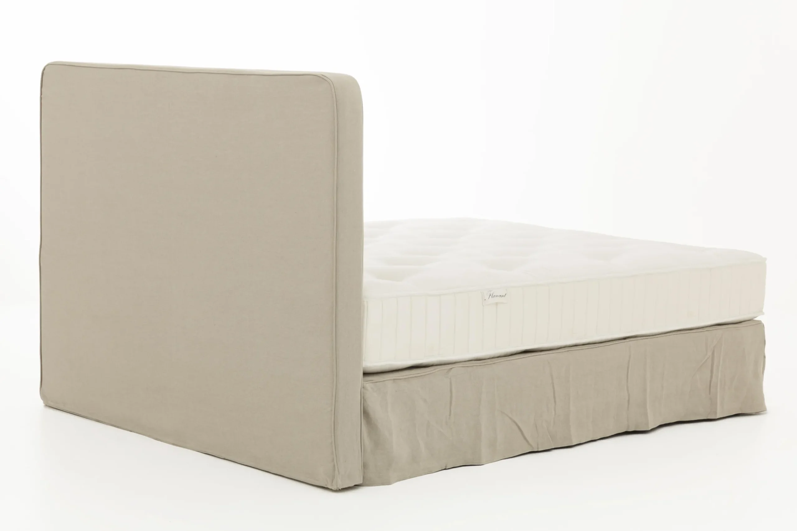 Duncan, Double Bed, With Headboard, Cover, 160Cm