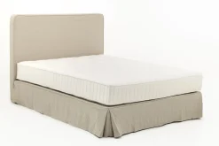 Duncan, Double Bed, With Headboard, Cover, 180Cm