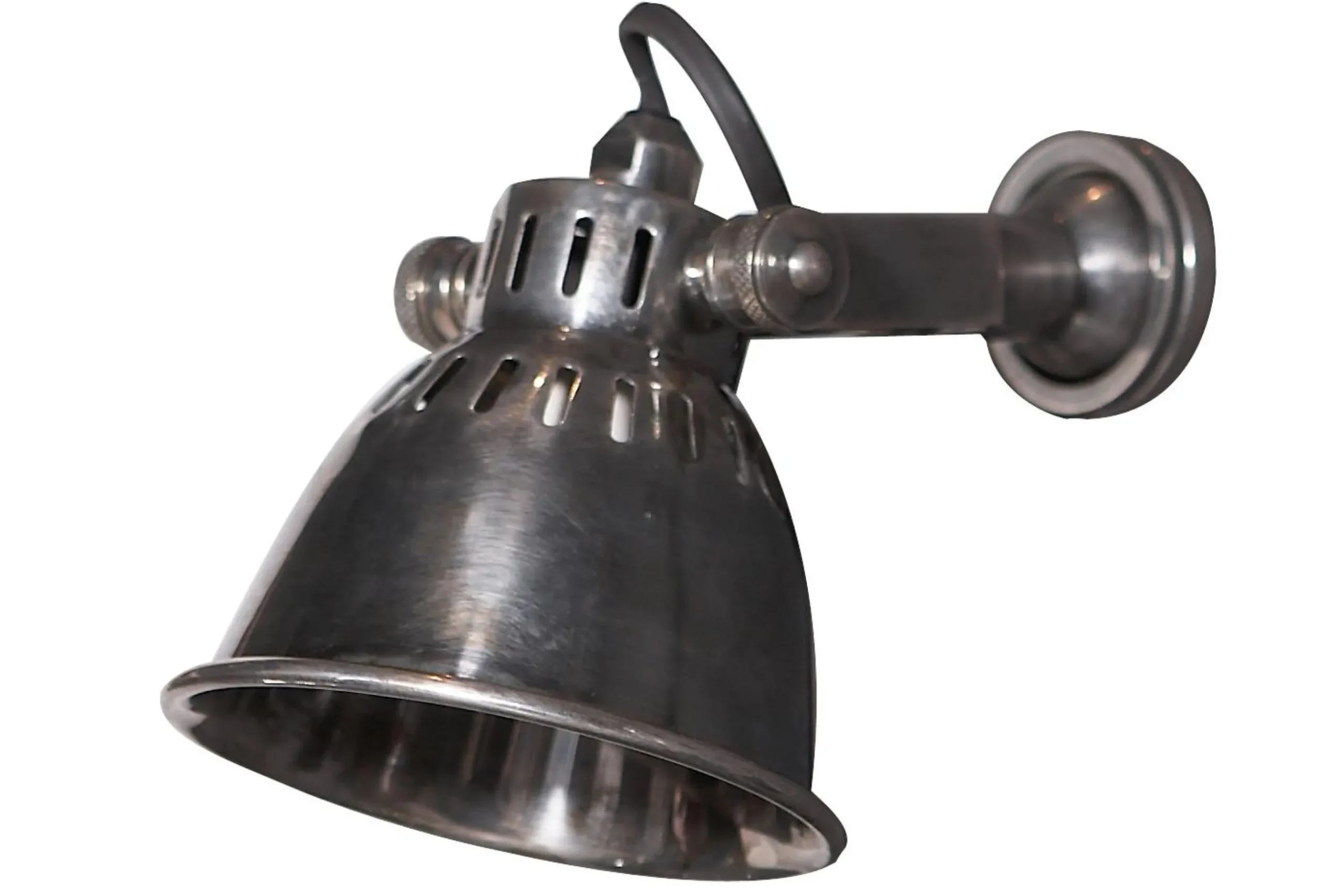 Eden, Wall Lamp, Brass, Chrome Matt