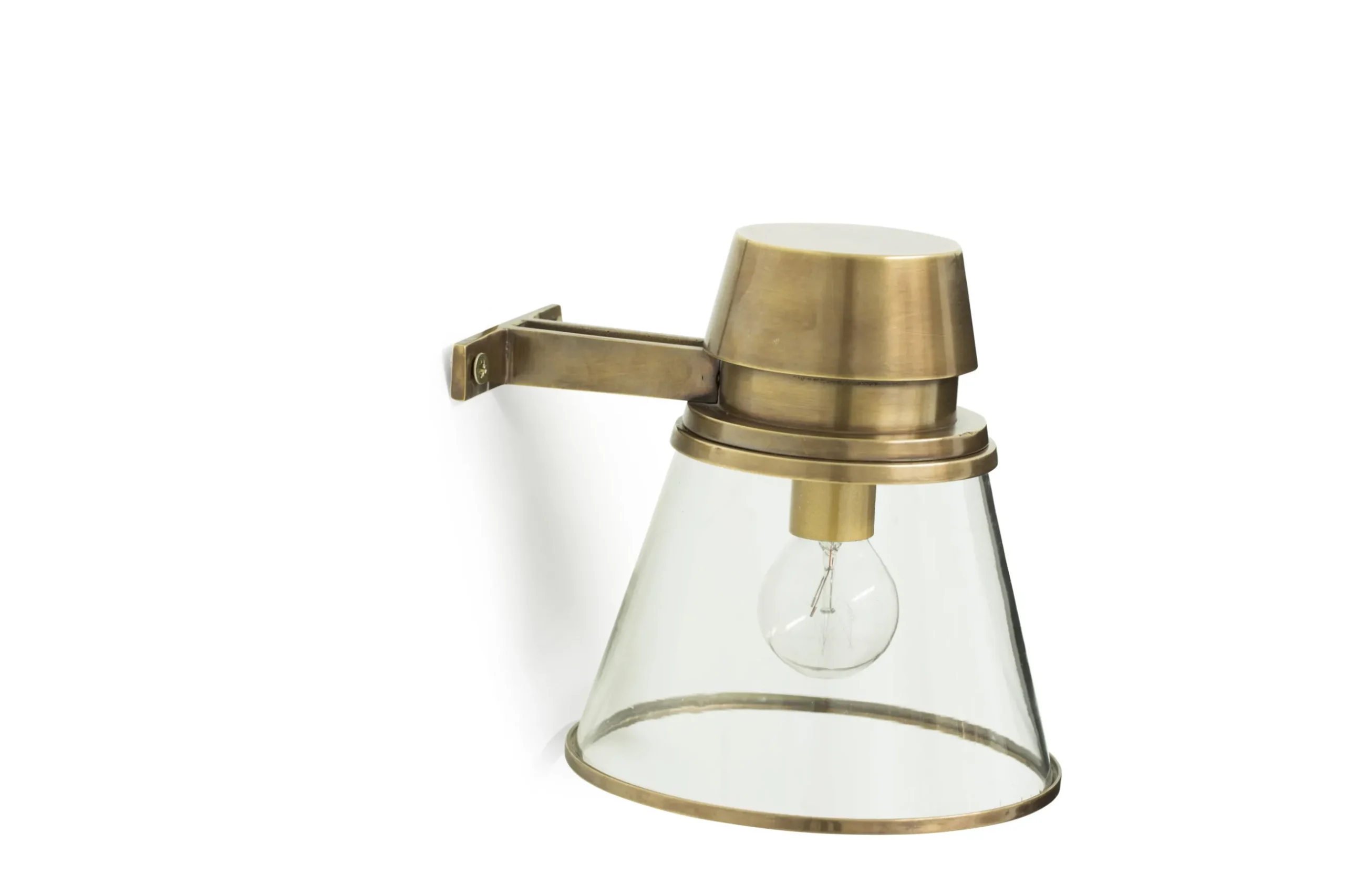 Edwardo, Wall Lamp, Antique Brass