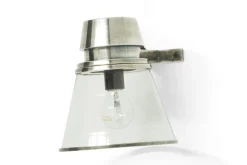 Edwardo, Wall Lamp, Brass, Antique Silver