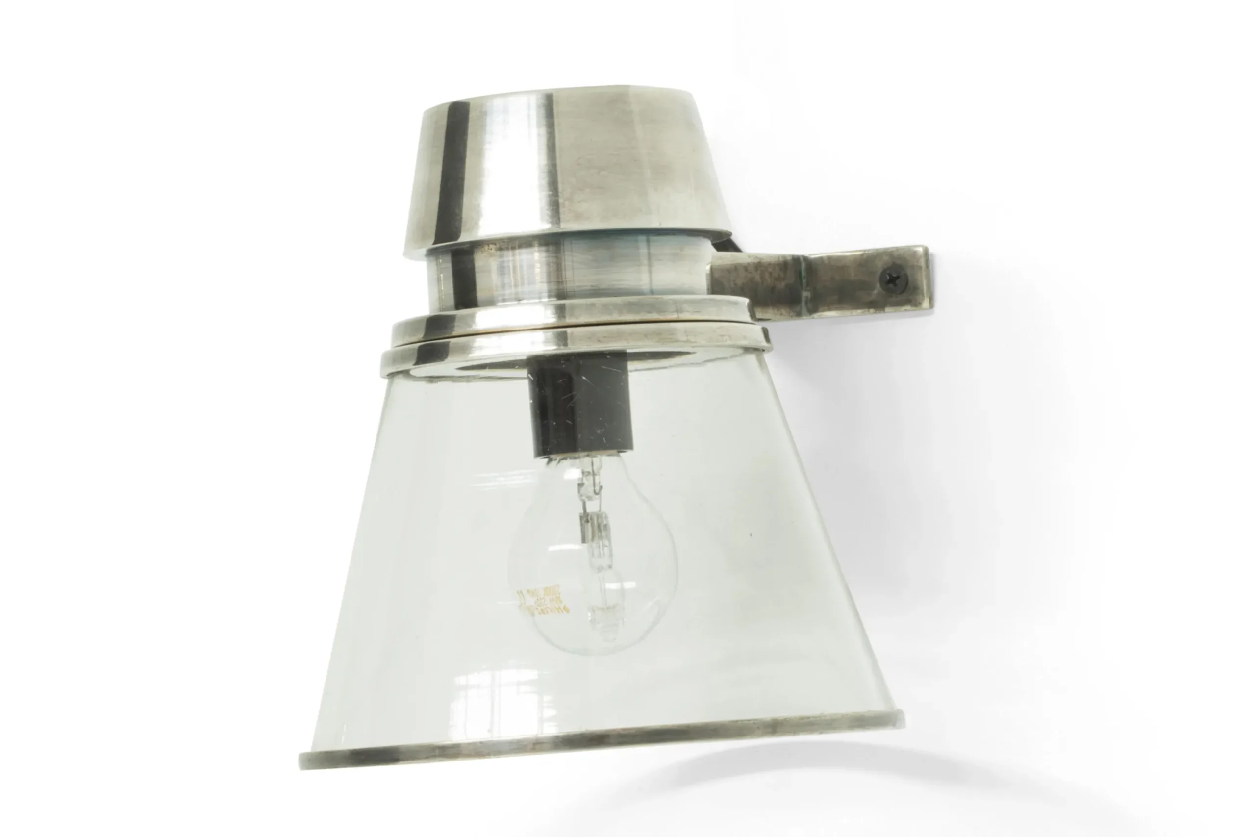 Edwardo, Wall Lamp, Brass, Antique Silver