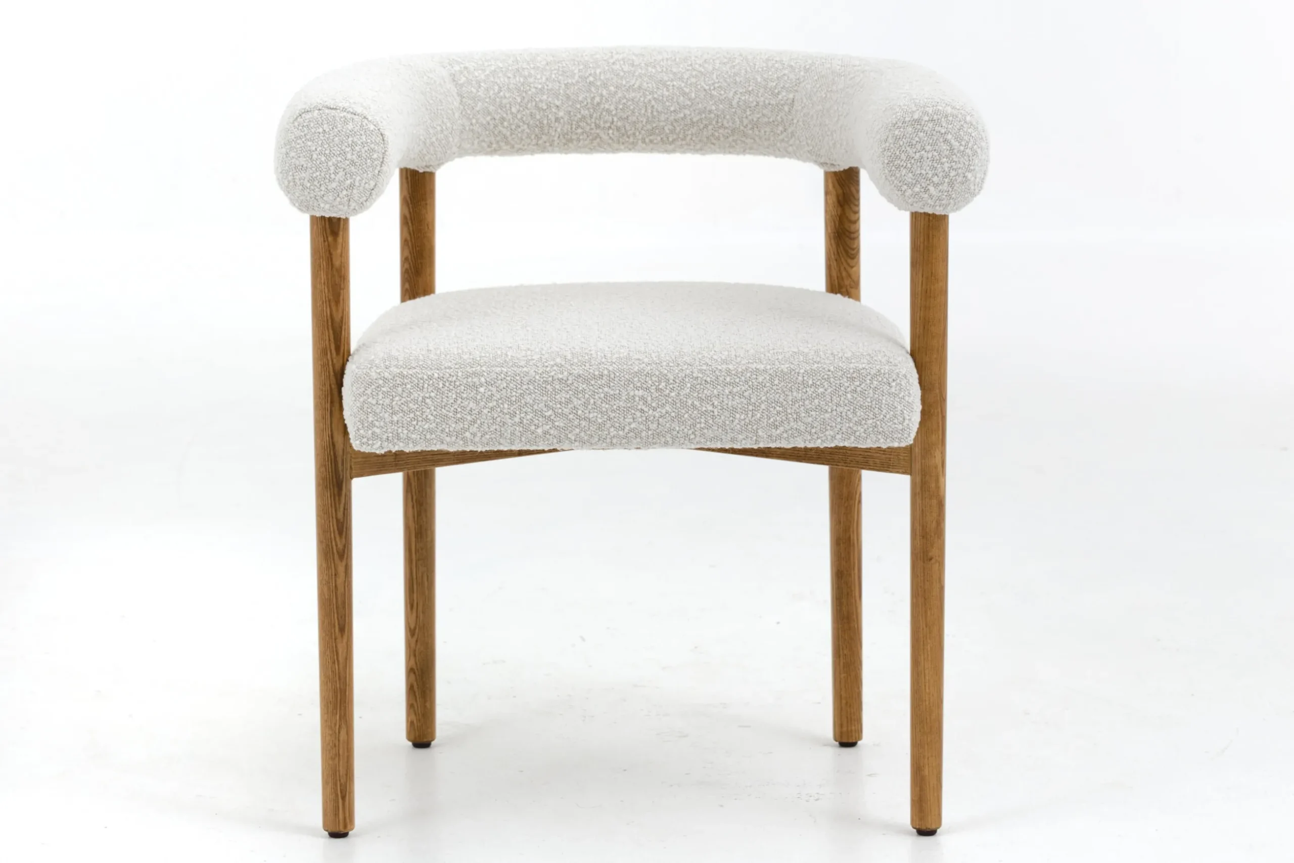 Fancy, Armchair, Fabric, White