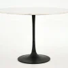Fano, Dining Table, Round, White Marble