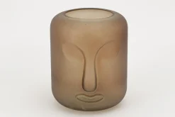 Fefy, Vase, Glass, Grey