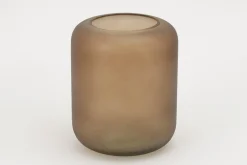 Fefy, Vase, Glass, Grey