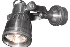 Fiona, Wall Lamp, Brass, Chrome Matt