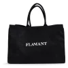 Flamant Bag, Shopping Bag, Jute, Black